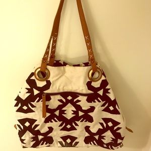 Lucky Brand Tribal Print Weekender Bag